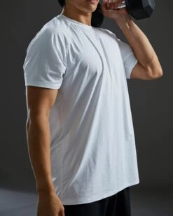 TYR ClimaDry™ Men's Raglan Tech Tee - Solid / Heather -TYR Sales Store MPTRSO3A 100 alt09