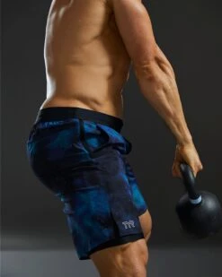 TYR Hydrosphere™ Men's Lined 7" Unbroken Shorts - Cosmic Night -TYR Sales Store MUSLCN3A 978 alt07