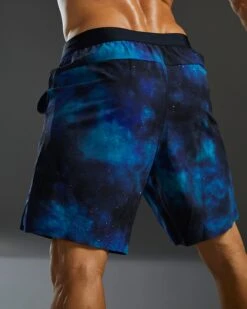 TYR Hydrosphere™ Men's Lined 7" Unbroken Shorts - Cosmic Night -TYR Sales Store MUSLCN3A 978 alt10
