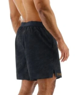 TYR Hydrosphere™ Men's Lined 9" Unbroken Shorts - Blackout Camo -TYR Sales Store MUSNLB3A 001 alt05