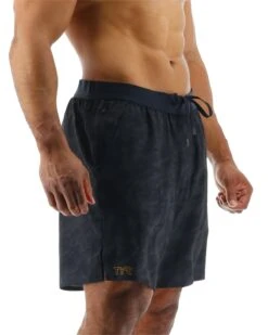 TYR Hydrosphere™ Men's Lined 9" Unbroken Shorts - Blackout Camo -TYR Sales Store MUSNLB3A 001 alt06