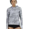 TYR SunDefense™ Women's Vented Hooded Shirt - Turbulent -TYR Sales Store PLHTUR7A 988 main01