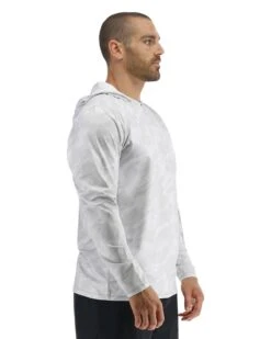 TYR SunDefense™ Men's Vented Hooded Shirt - Camohex -TYR Sales Store PMLHCA7A 990 alt06