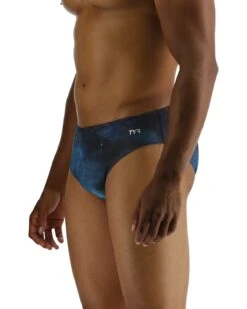 TYR Durafast Elite® Men's Brief Swimsuit - Cosmic Night -TYR Sales Store RCMN7A 978 alt03