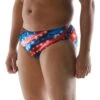 TYR Durafast OneĀ® Men's Brief Swimsuit - Freedom Flag 2 TYR Durafast OneĀ® Men's Brief Swimsuit - Freedom Flag -TYR Sales Store RFFG7A 636 alt05