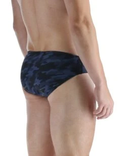 TYR Durafast Elite® Men's Brief Swimsuit - Midnight Camo -TYR Sales Store RMCM7A 401 alt05