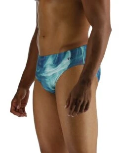 TYR Durafast Elite® Men's Brief Swimsuit - Mezio -TYR Sales Store RMEZ7A 978 alt03