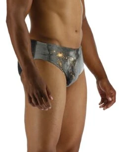 TYR Durafast Elite® Men's Brief Swimsuit - Pyrite -TYR Sales Store RPYR7A 751 alt06