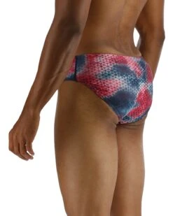 TYR Durafast Elite® Men's Brief Swimsuit - Starhex -TYR Sales Store RSHX7A 611 alt04