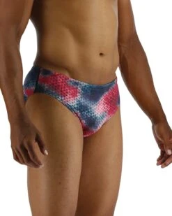 TYR Durafast Elite® Men's Brief Swimsuit - Starhex -TYR Sales Store RSHX7A 611 alt06