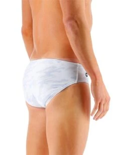 TYR Durafast Elite® Men's Brief Swimsuit - Whiteout Camo -TYR Sales Store RWCM7A 100 alt05