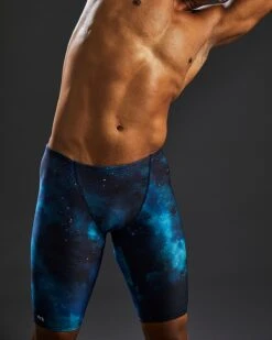 TYR Durafast Elite® Men's Jammer Swimsuit - Cosmic Night -TYR Sales Store SCMN7A 978 alt08
