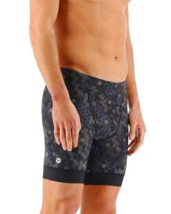 TYR Durafast Elite® Men's Workout Jammer Swimsuit - Carbon Hex -TYR Sales Store SFCHX7A 100 alt06