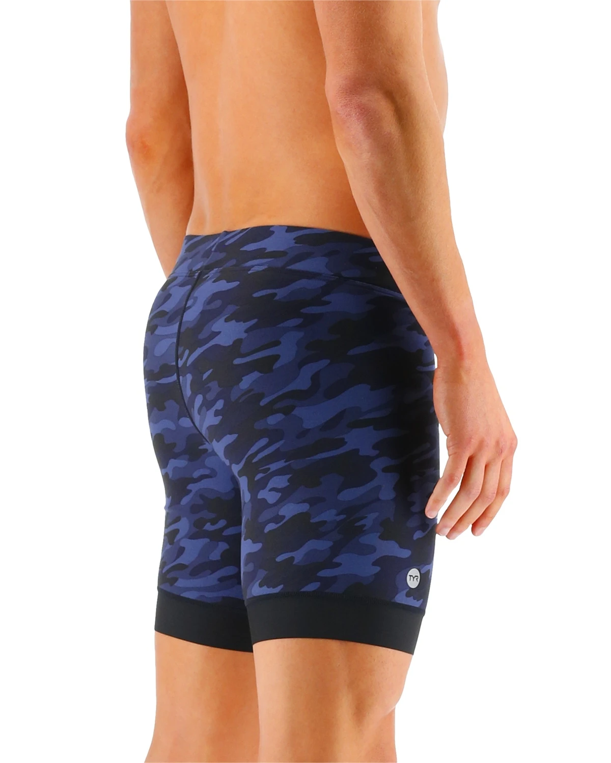TYR Durafast Elite® Men's Workout Jammer Swimsuit - Midnight Camo 7 TYR Durafast Elite® Men's Workout Jammer Swimsuit - Midnight Camo - Image 5