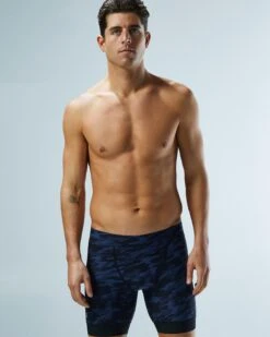 TYR Durafast Elite® Men's Workout Jammer Swimsuit - Midnight Camo 16 TYR Durafast Elite® Men's Workout Jammer Swimsuit - Midnight Camo -TYR Sales Store SFCM7A 401 alt07