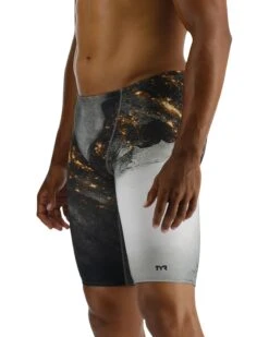 TYR Durafast Elite® Men's Jammer Swimsuit - Pyrite -TYR Sales Store SPYR7A 751 alt02