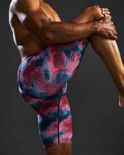 TYR Durafast Elite® Men's Jammer Swimsuit - Starhex -TYR Sales Store SSHX7A 611 alt08