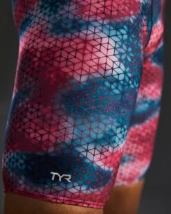 TYR Durafast Elite® Men's Jammer Swimsuit - Starhex -TYR Sales Store SSHX7A 611 alt10