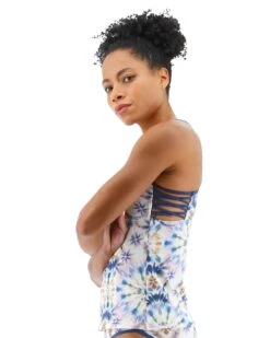 TYR Women's Harley Tank - Pressed Flowers -TYR Sales Store THAPFL7A 960 alt06