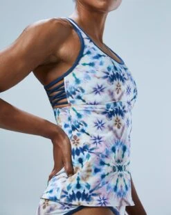 TYR Women's Harley Tank - Pressed Flowers -TYR Sales Store THAPFL7A 960 alt08