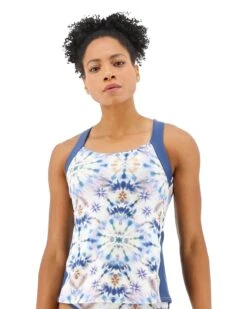 TYR Women's Lola Tank - Pressed Flowers -TYR Sales Store TLOPFL7A 960 alt03