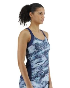 TYR Women's Lola Tank - Shale -TYR Sales Store TLOSHA7A 461 alt06