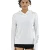 TYR SunDefense⢠Women's Vented Hooded Shirt - Solid 2 TYR SunDefense⢠Women's Vented Hooded Shirt - Solid -TYR Sales Store TSFPLH7A 100 main01