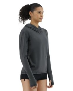 TYR SunDefense™ Women's Vented Long Sleeve Crew Shirt - Solid 18 TYR SunDefense™ Women's Vented Long Sleeve Crew Shirt - Solid -TYR Sales Store TSFPLH7A 927 alt06
