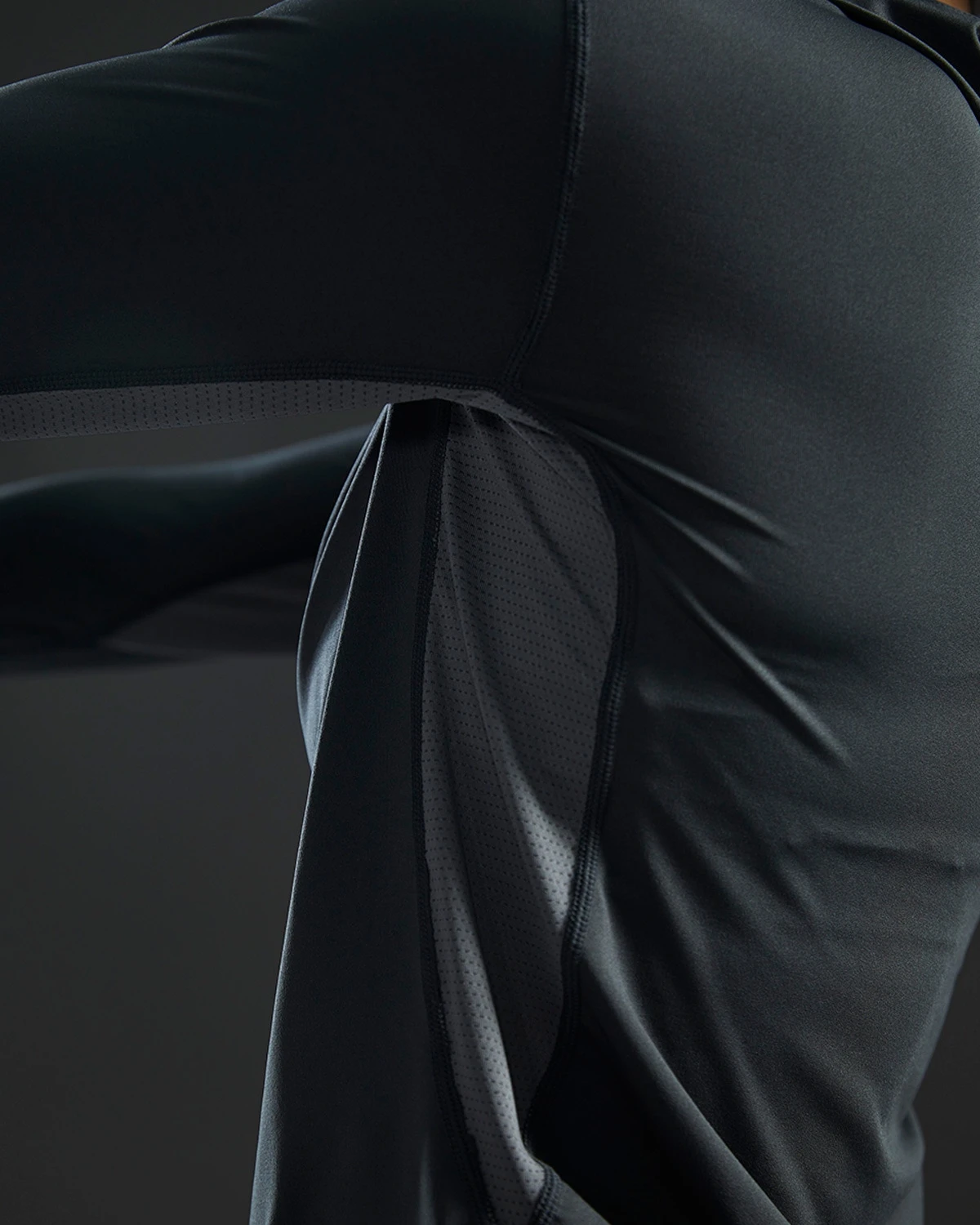 TYR SunDefense™ Women's Vented Long Sleeve Crew Shirt - Solid 10 TYR SunDefense™ Women's Vented Long Sleeve Crew Shirt - Solid - Image 8