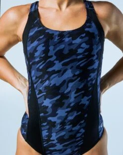 TYR Durafast Elite® Women's Max Splice Controlfit Swimsuit - Midnight Camo -TYR Sales Store TSPFCM7A 401 alt07