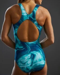 TYR Durafast Elite® Women's Max Splice Controlfit Swimsuit - Mezio -TYR Sales Store TSPMEZ7A 978 alt09