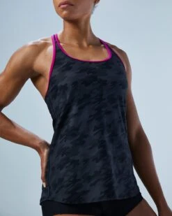 TYR Durafast Elite® Women's Taylor Tank - Blackout Camo -TYR Sales Store TTAFBC7A 001 alt07