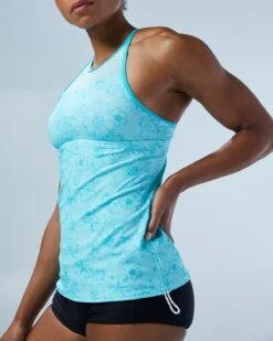 TYR Women's Tessa Tank - Boho Floral -TYR Sales Store TTEBOF7A 342 alt08