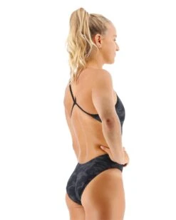 TYR Durafast One® Women's Cutoutfit Swimsuit - Blackout Camo 16 TYR Durafast One® Women's Cutoutfit Swimsuit - Blackout Camo -TYR Sales Store cbca7a 022 alt05
