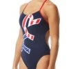 TYR Durafast One® Women's Cutoutfit Big Logo Swimsuit - USA -TYR Sales Store ctyamt7a2 636 alt05