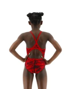 TYR Durafast Elite® Girls' Diamondfit Swimsuit - Camo -TYR Sales Store dcam7y 610 main02 2