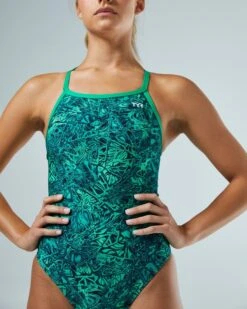 TYR Durafast Lite® Women's Diamondfit Swimsuit - Nebulous -TYR Sales Store dneb7a 310 alt07