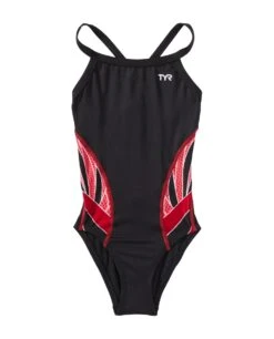 TYR Durafast Elite® Girls' Diamondfit Swimsuit - Splice