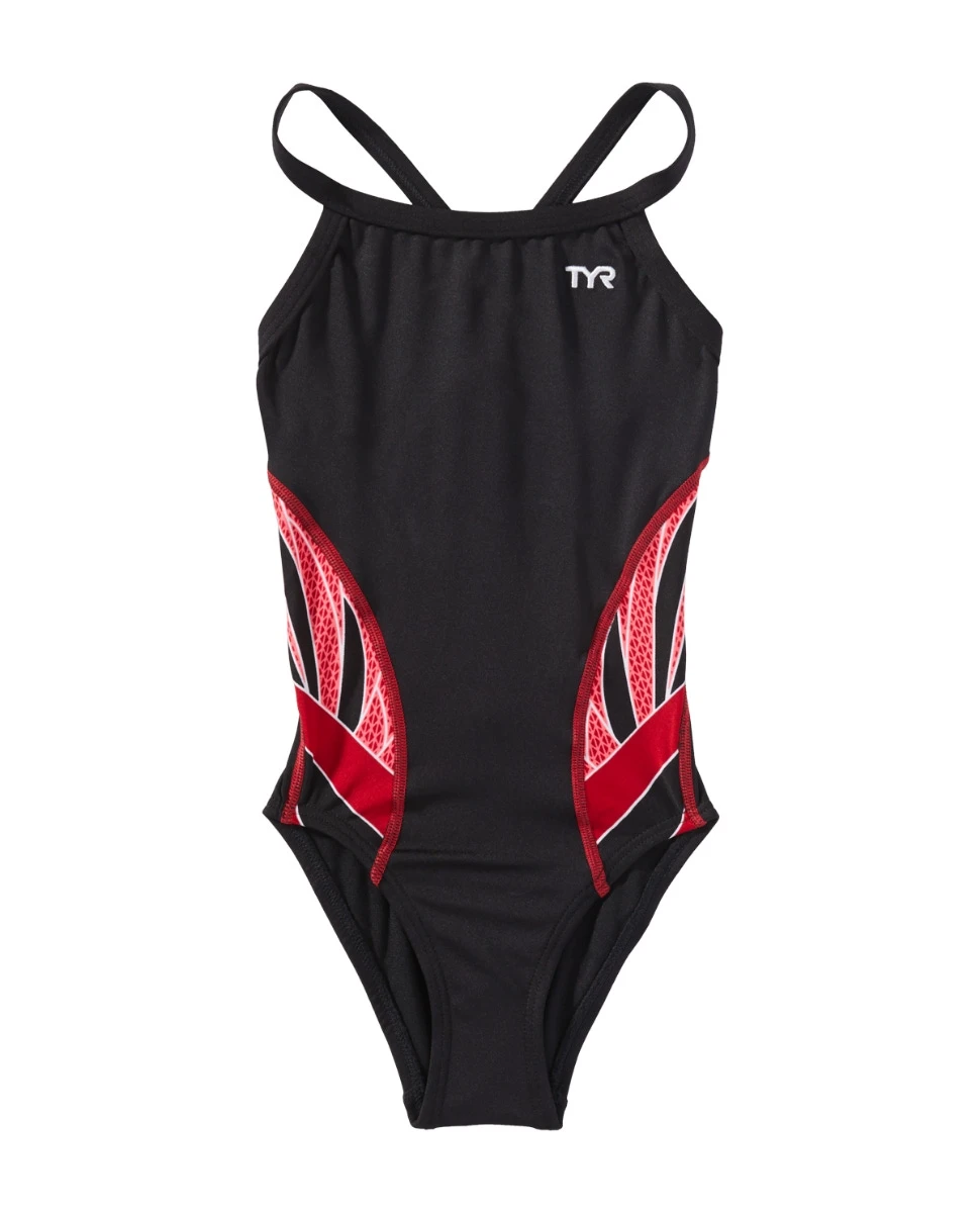 TYR Durafast Elite® Girls' Diamondfit Swimsuit - Splice 3 TYR Durafast Elite® Girls' Diamondfit Swimsuit - Splice