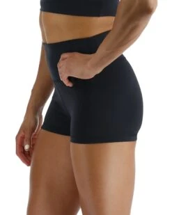 TYR Joule Elite™ Women's High-Waisted 2" Short - Solid -TYR Sales Store fetso3a 001 alt03