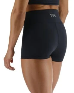 TYR Joule Elite™ Women's High-Waisted 2" Short - Solid -TYR Sales Store fetso3a 001 alt04