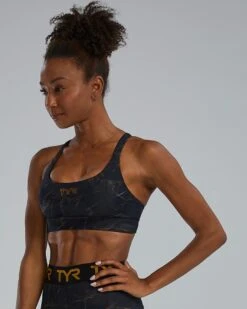 TYR Base Kinetic™ Women's Dual Strap Sports Bra - Goldstone 12 TYR Base Kinetic™ Women's Dual Strap Sports Bra - Goldstone -TYR Sales Store fgdsgo3a 001 alt03