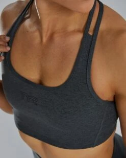 TYR Base Kinetic™ Women's Racerback Sports Bra - Solid -TYR Sales Store fgrsol3a 255 alt06