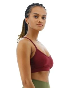 TYR Base Kinetic™ Women's V-Neck Sports Bra - Solid -TYR Sales Store fgvso3a 934 alt05 5