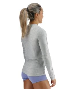 TYR Airtec™ Women's Long Sleeve Tee - Solid -TYR Sales Store fptlso3a 254 alt05