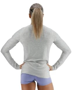 TYR Airtec™ Women's Long Sleeve Tee - Solid -TYR Sales Store fptlso3a 254 main02
