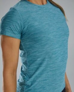 TYR Airtec™ Women's Short Sleeve Tee - Solid -TYR Sales Store fptso3a 971 alt08