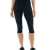 TYR Base Kinetic™ Women's Mid-Rise Logo Cropped Leggings - Blackout Camo -TYR Sales Store ftccb3a 001 main01 3
