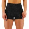 TYR Base Kinetic™ Women's High-Rise 2" Shorts - Blackout Camo -TYR Sales Store ftmrsb3a 001 main01