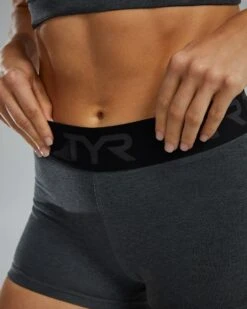 TYR Base Kinetic™ Women's 2" Mid-Rise Logo Short -TYR Sales Store ftmrsl3a 255 alt05